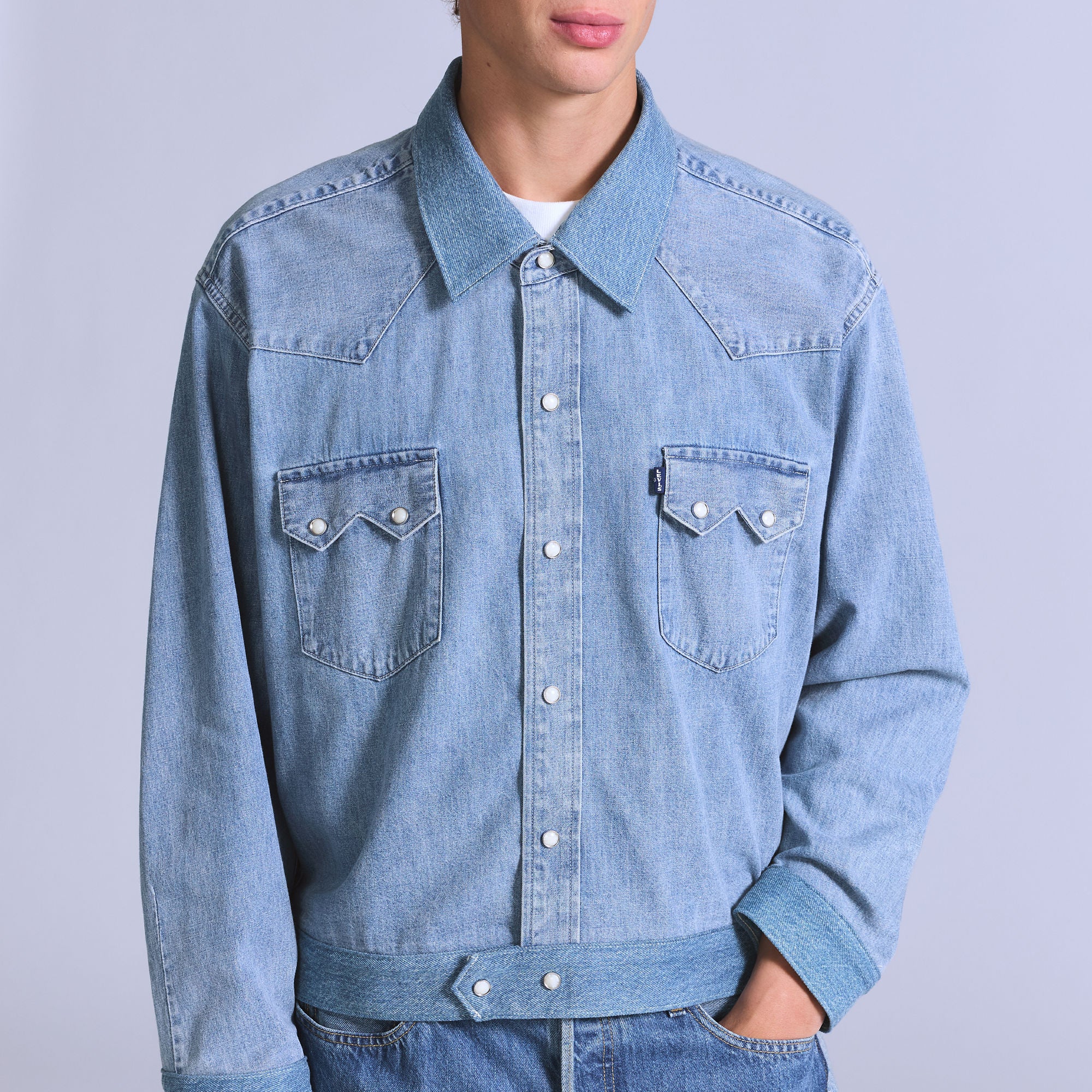 Levi's® Blue Tab™ Men's Customized Sawtooth Jacket - Image 4