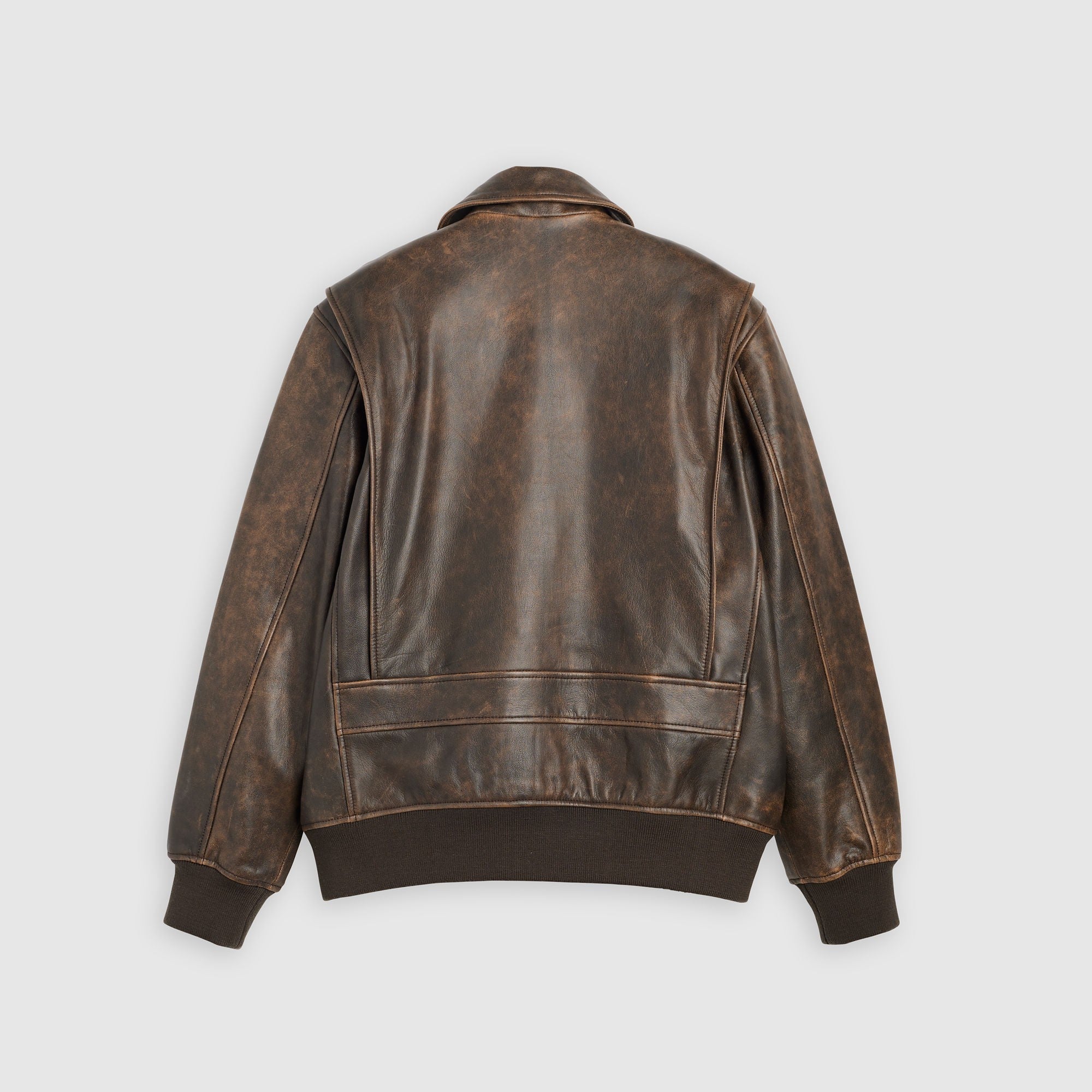 Levi's® Men's Clayton Leather Aviator Jacket - Image 7