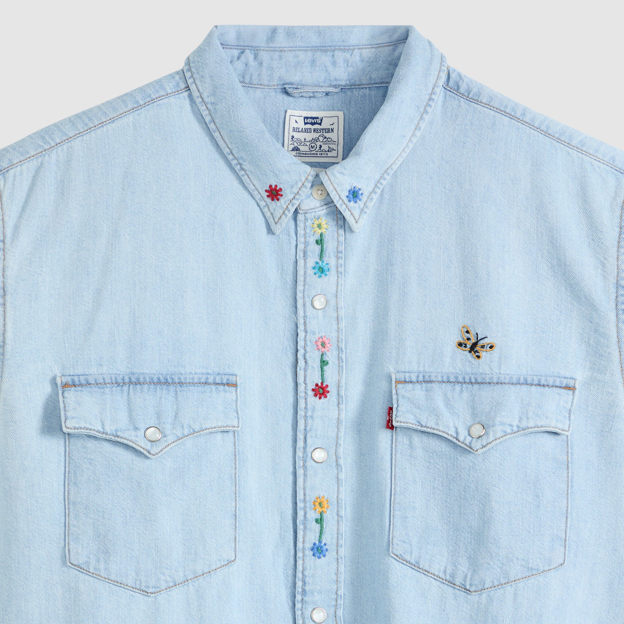 Levi's® Men's Relaxed Fit Western Shirt - Image 6