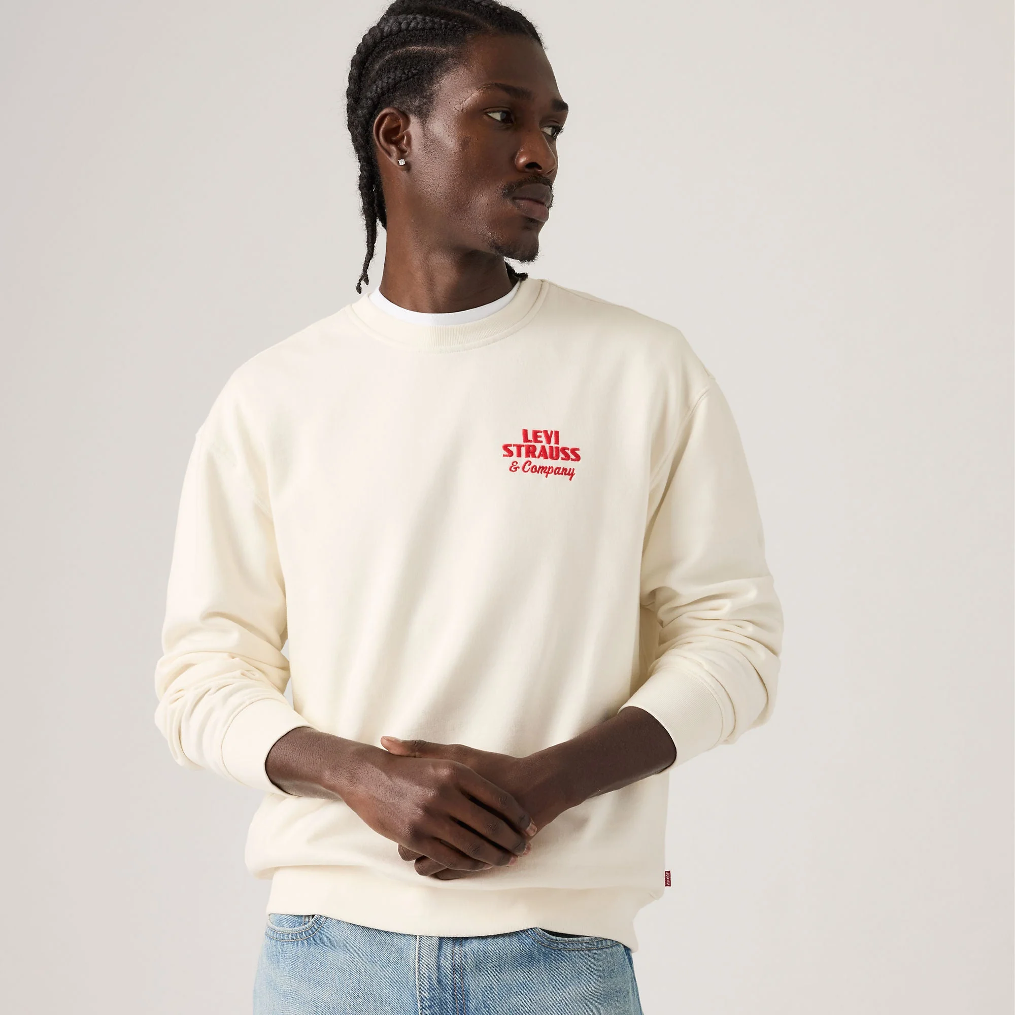 Levi's® Men's Relaxed Graphic Crewneck Sweatshirt - Image 3