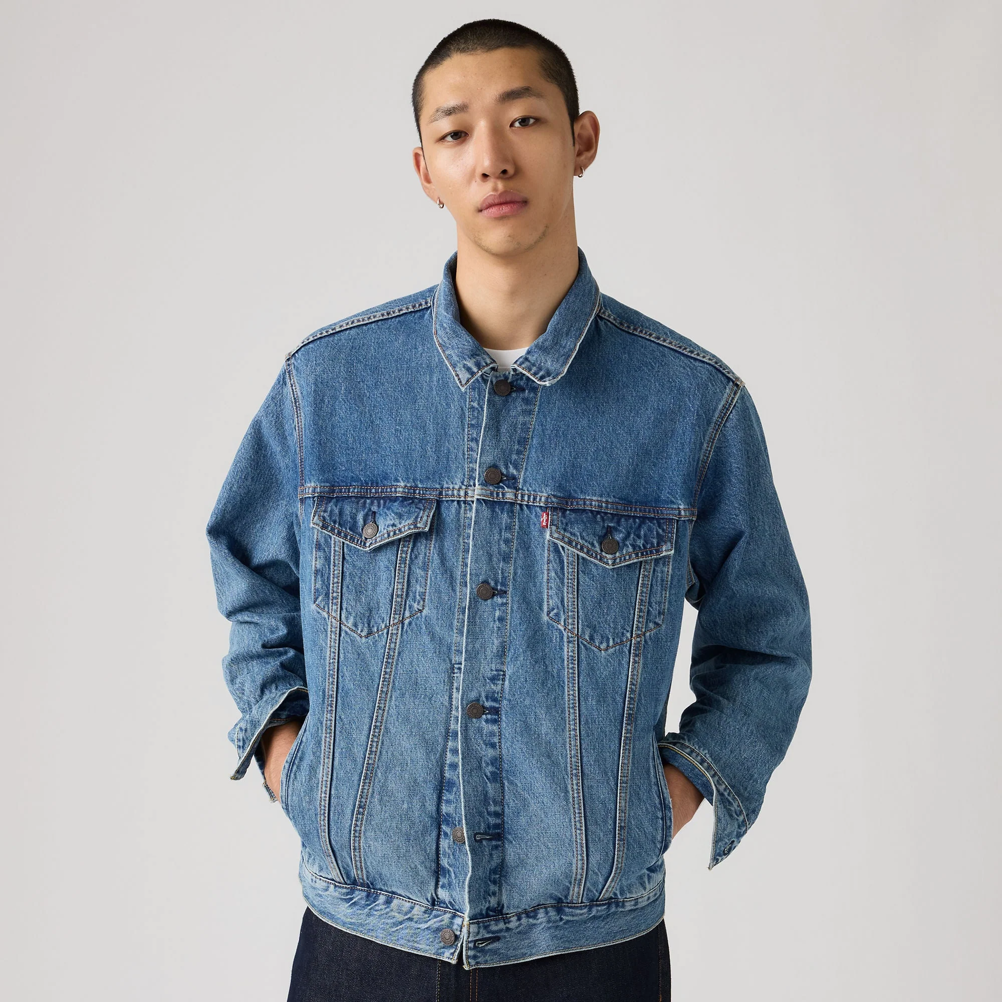 Levi's® Men's Relaxed Trucker Jacket - Image 3