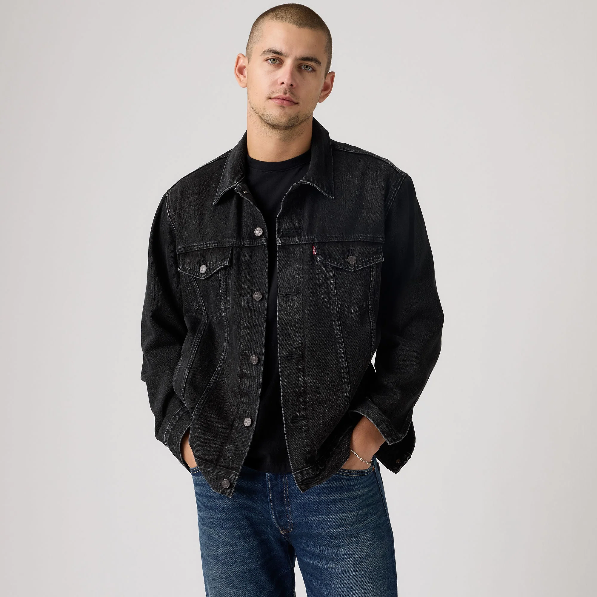 Levi's® Men's Relaxed Type 3 Trucker Jacket - Image 3