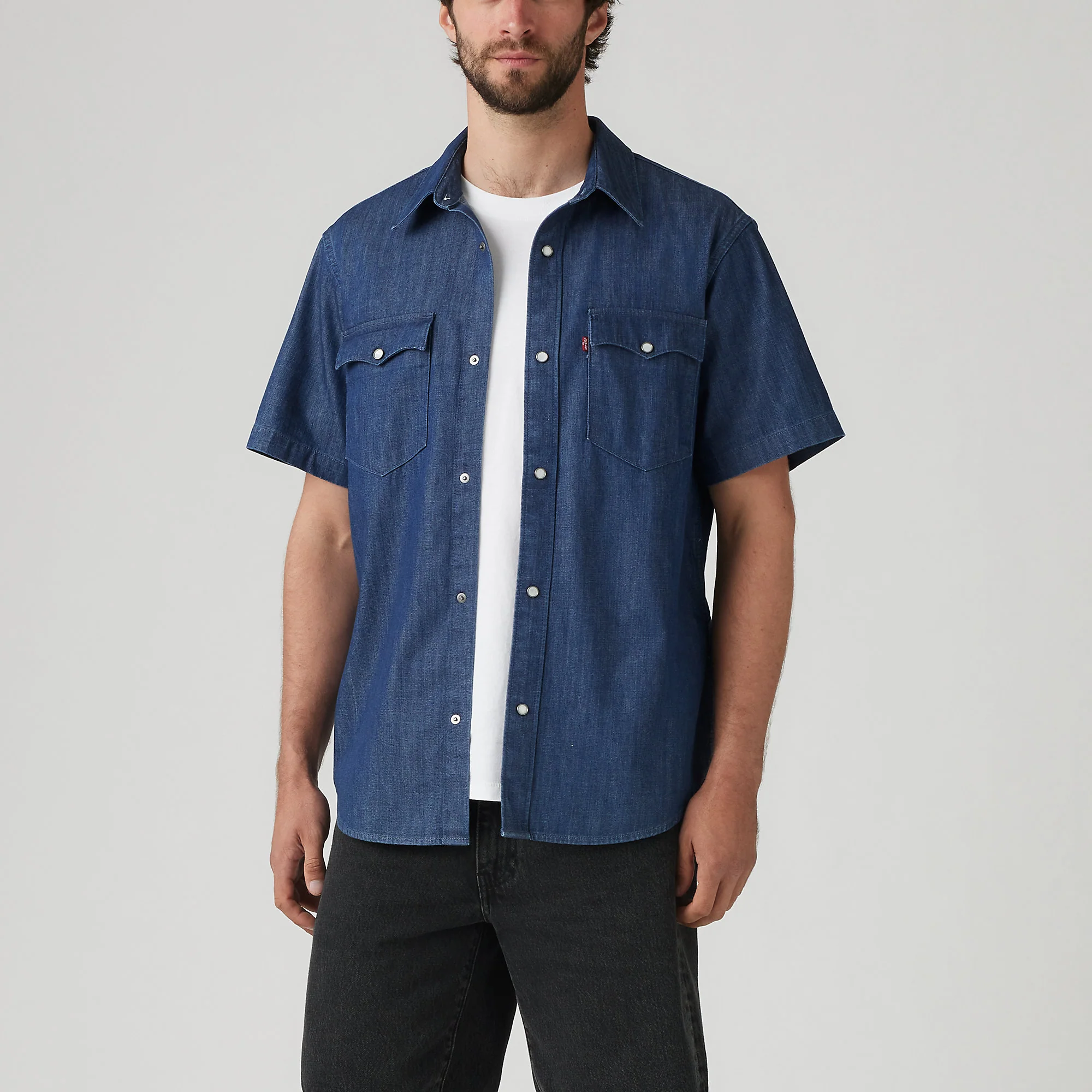 Levi's® Men's Short-Sleeve Relaxed Fit Western Shirt - Image 5