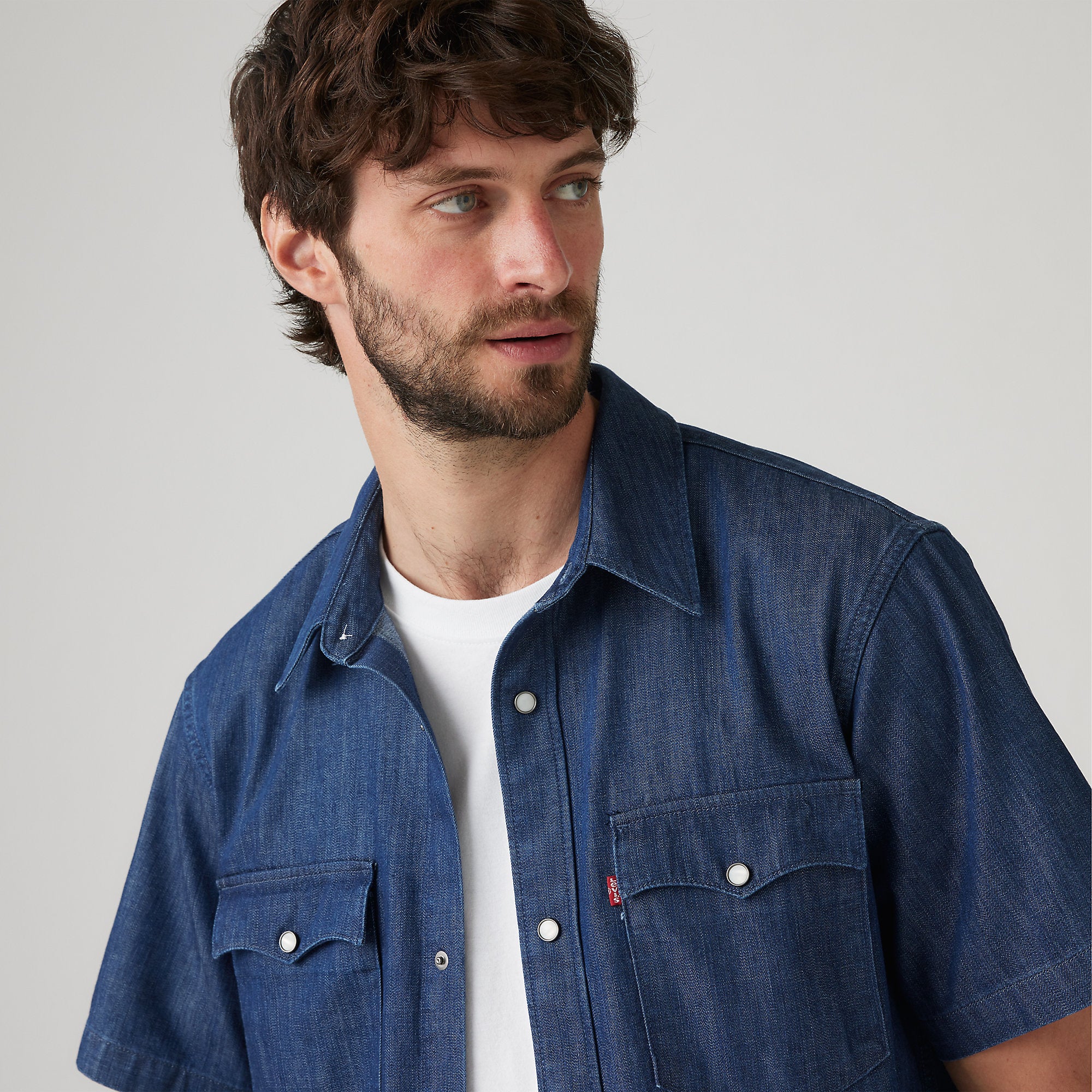 Levi's® Men's Short-Sleeve Relaxed Fit Western Shirt - Image 6