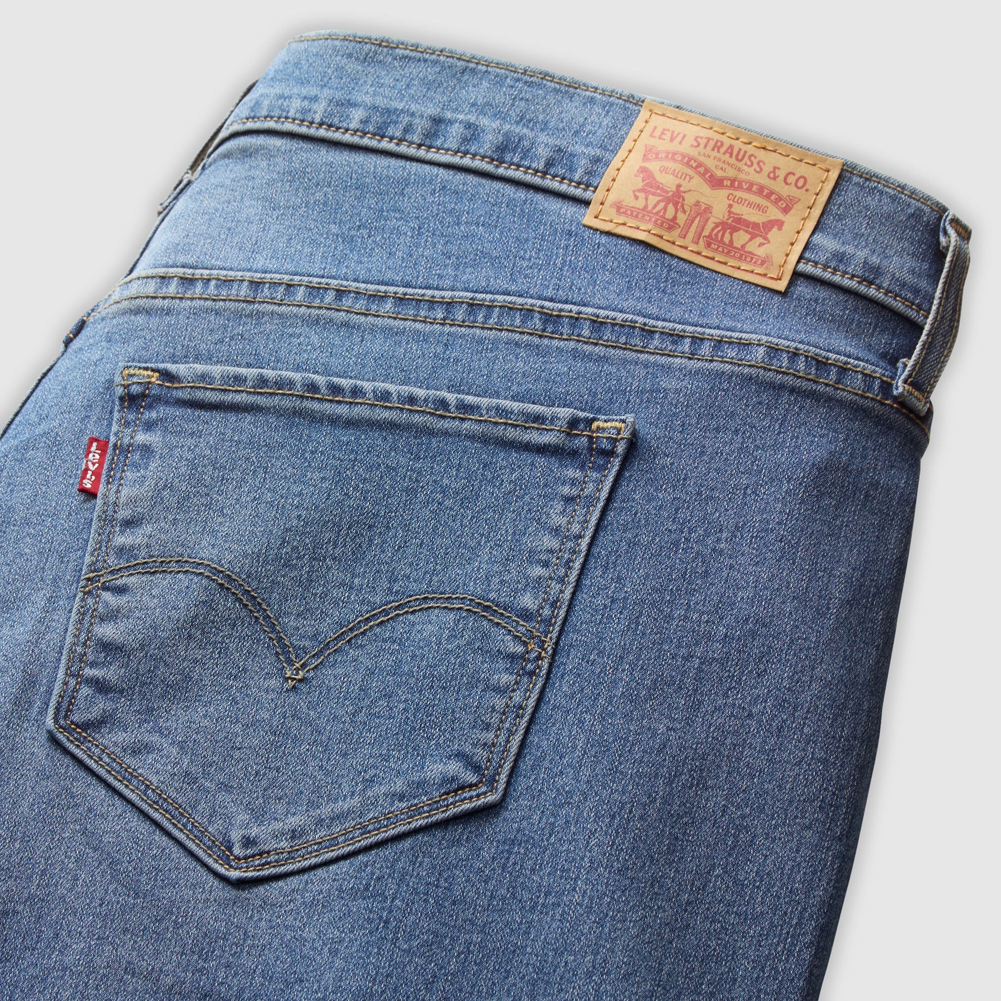 Levi's® Women's 314 Shaping Straight Jeans (Plus Size) - Image 7