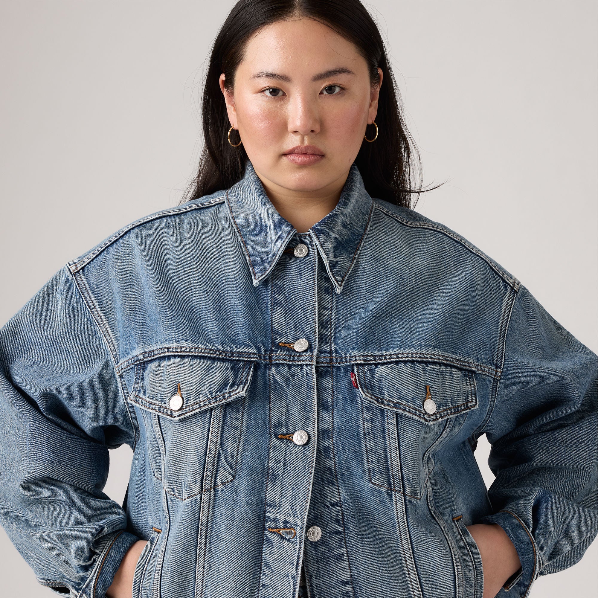 Levi's® Women's '90s Trucker Jacket (Plus Size) - Image 4