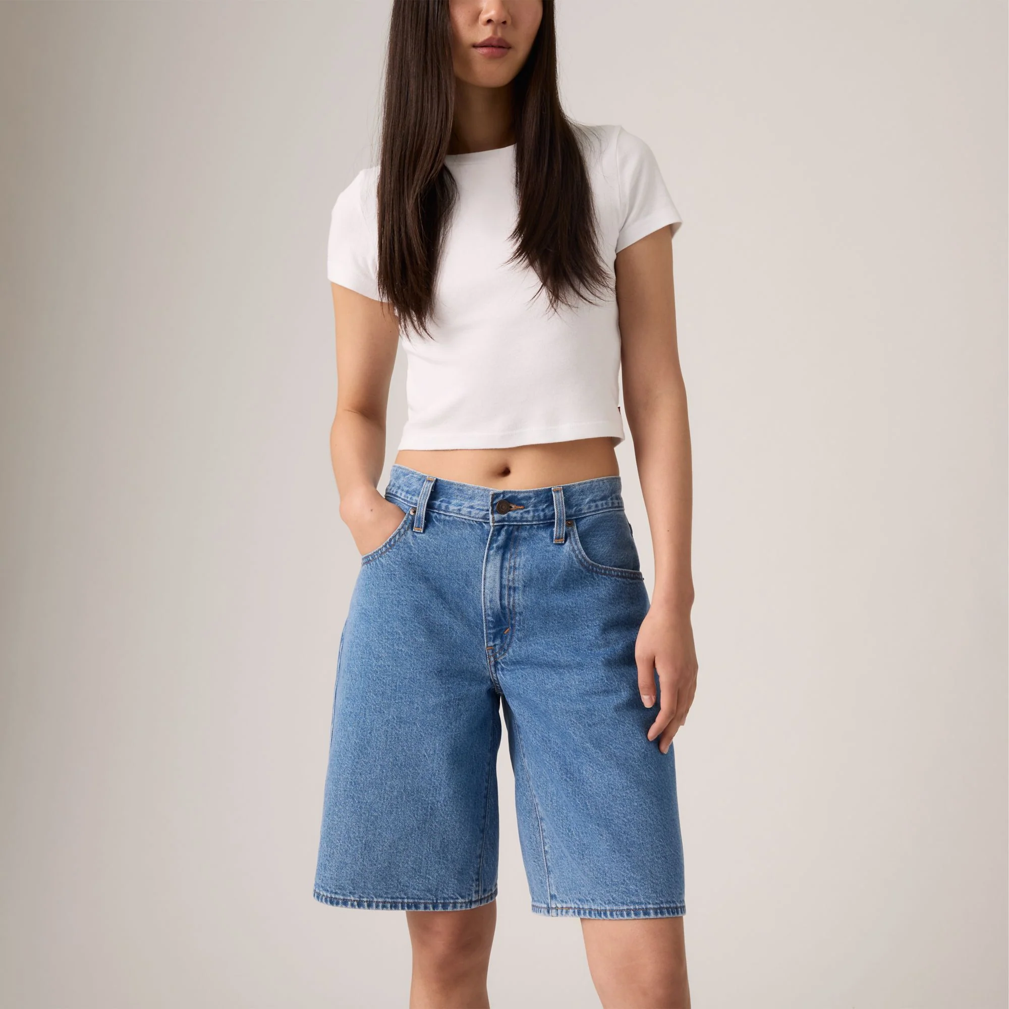 Levi's® Women's Baggy Dad Jorts - Image 5