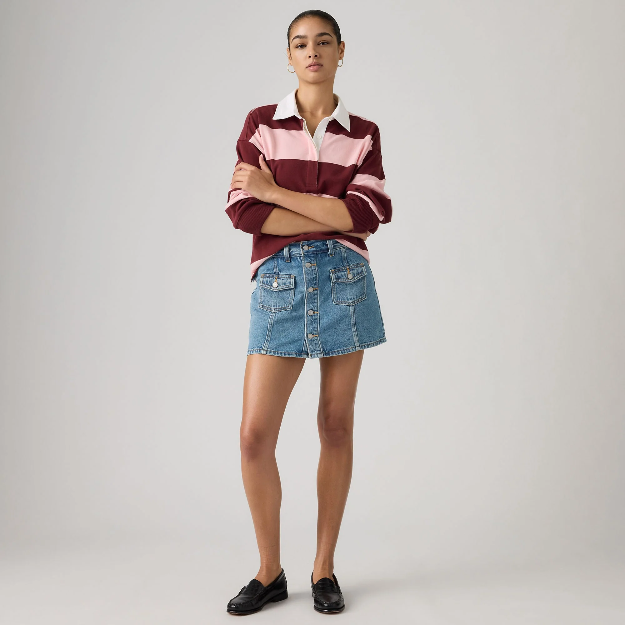 Levi's® Women's Button Front Skort - Image 4