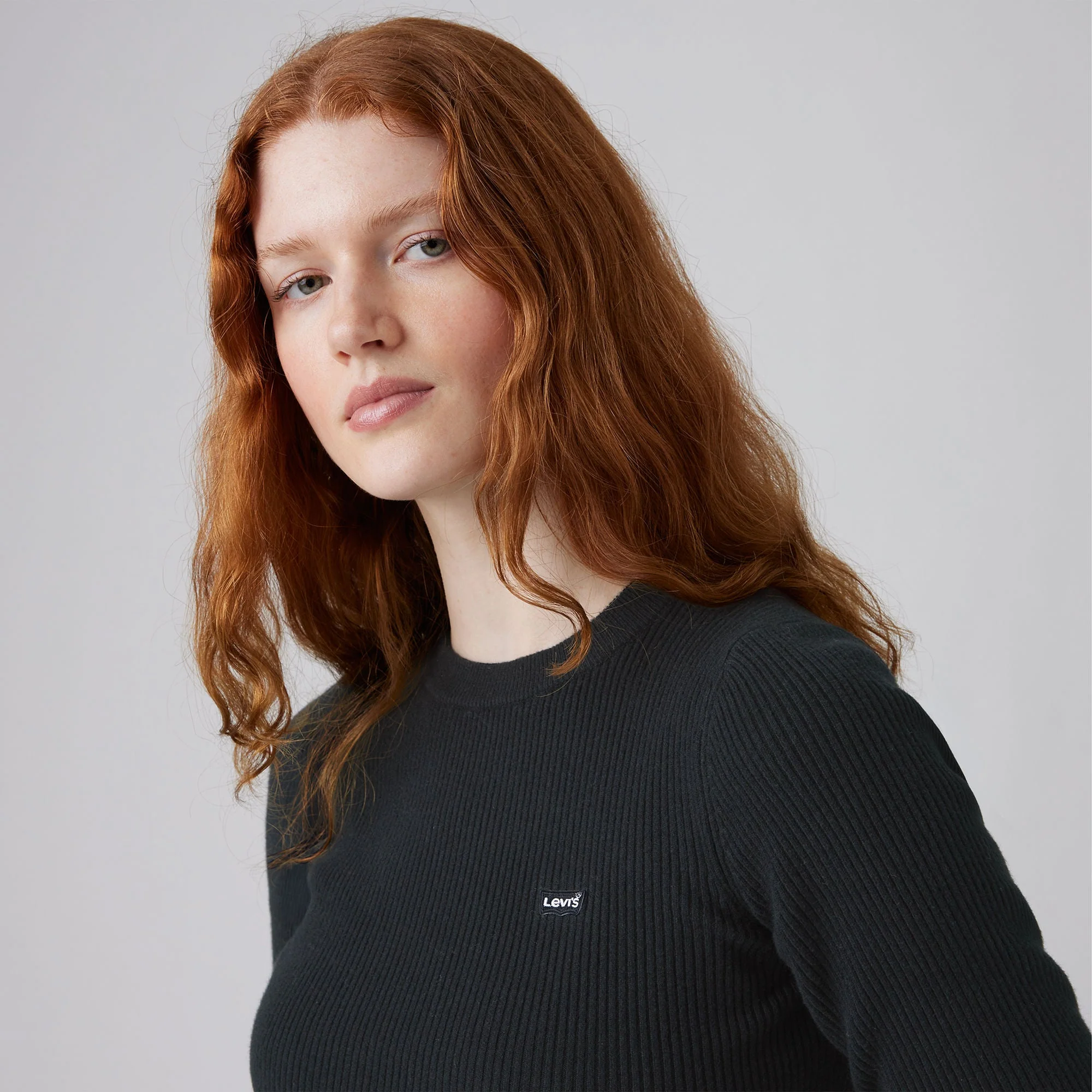 Levi's® Women's Crewneck Rib Sweater - Image 4