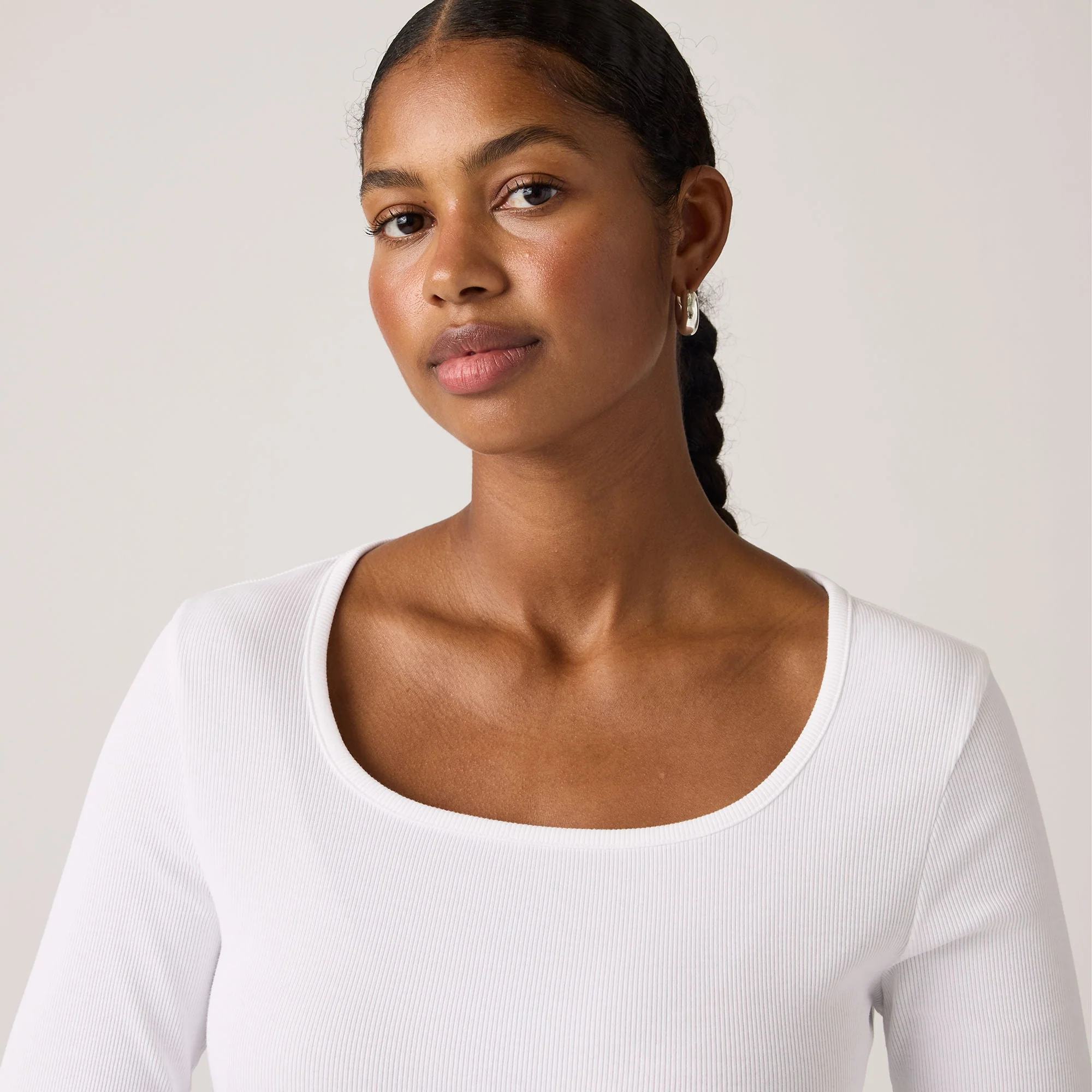 Levi's® Women's Essential Square Neck Long-Sleeve Tee - Image 4