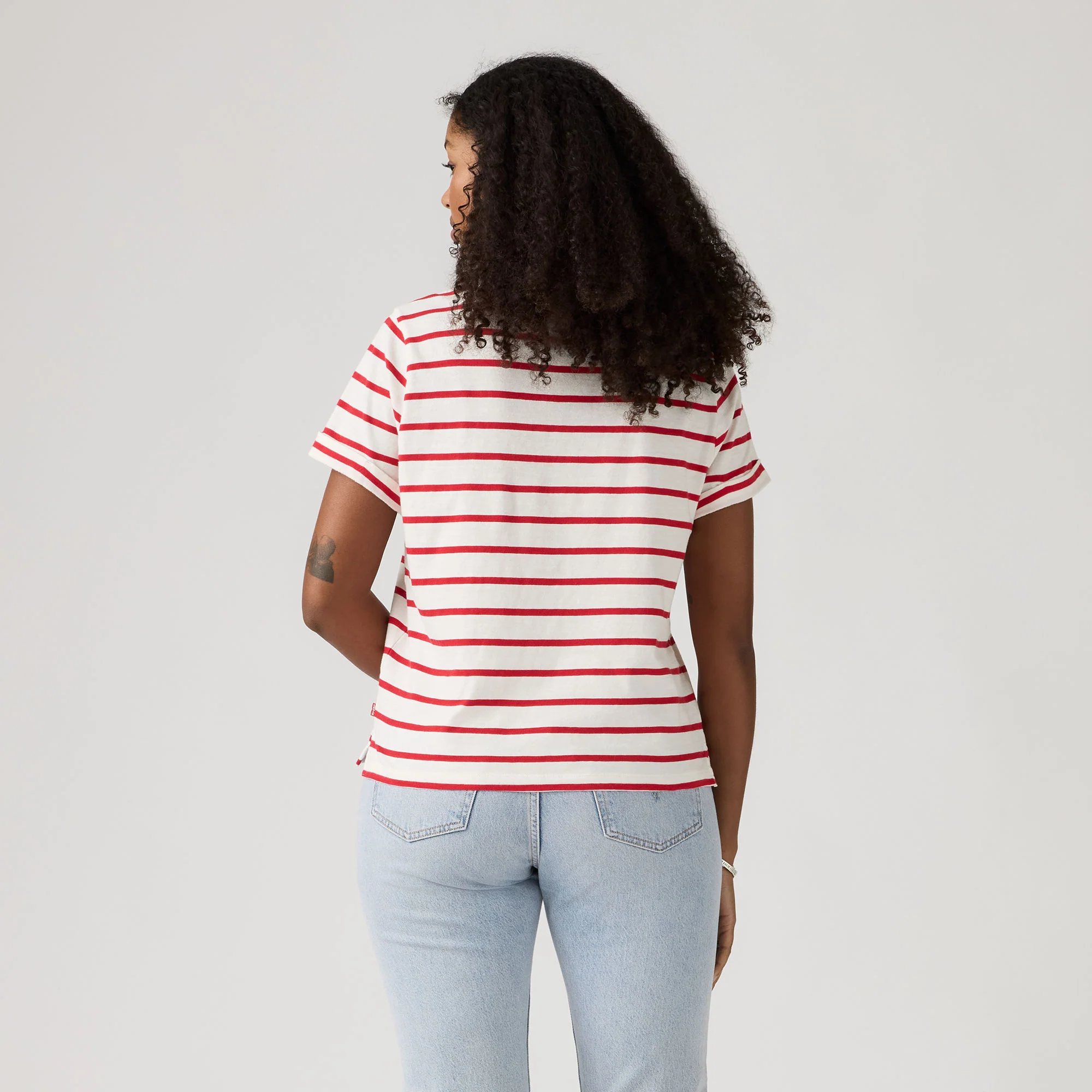 Levi's® Women's Julie Slub Short-Sleeve Tee - Image 3
