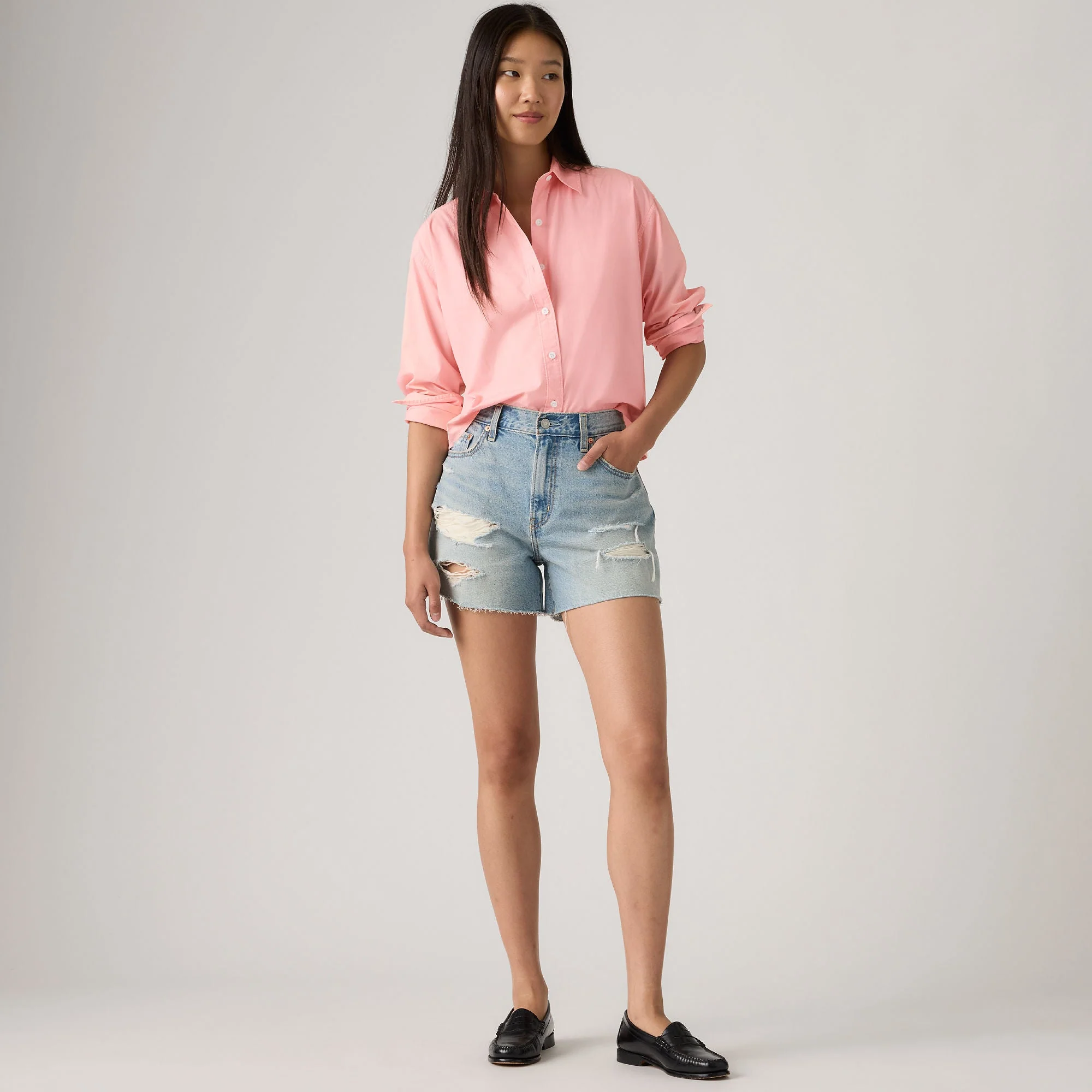 Levi's® Women's Ribcage Shorts - Image 4