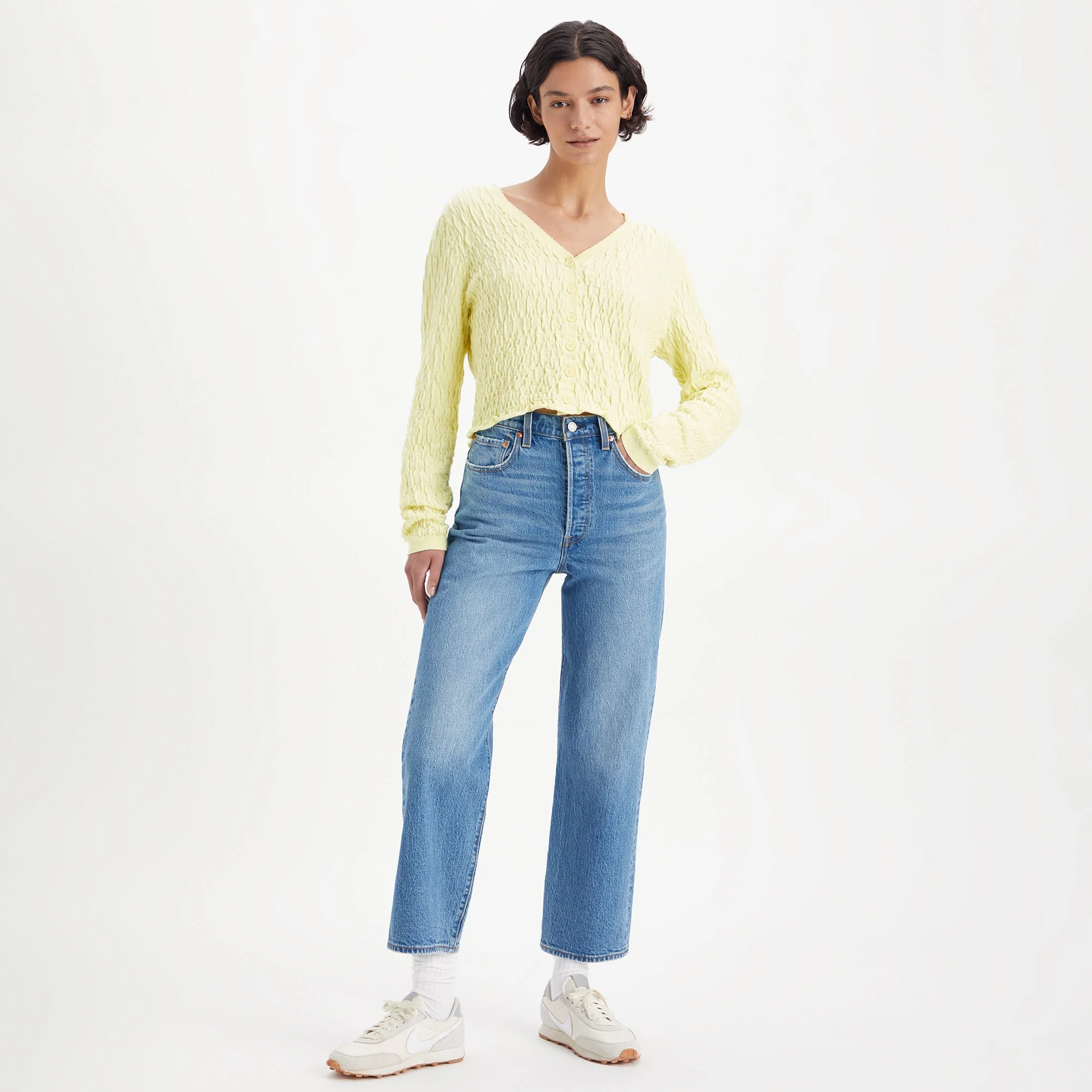Levi's® Women's Ribcage Straight Ankle Jeans - Image 4