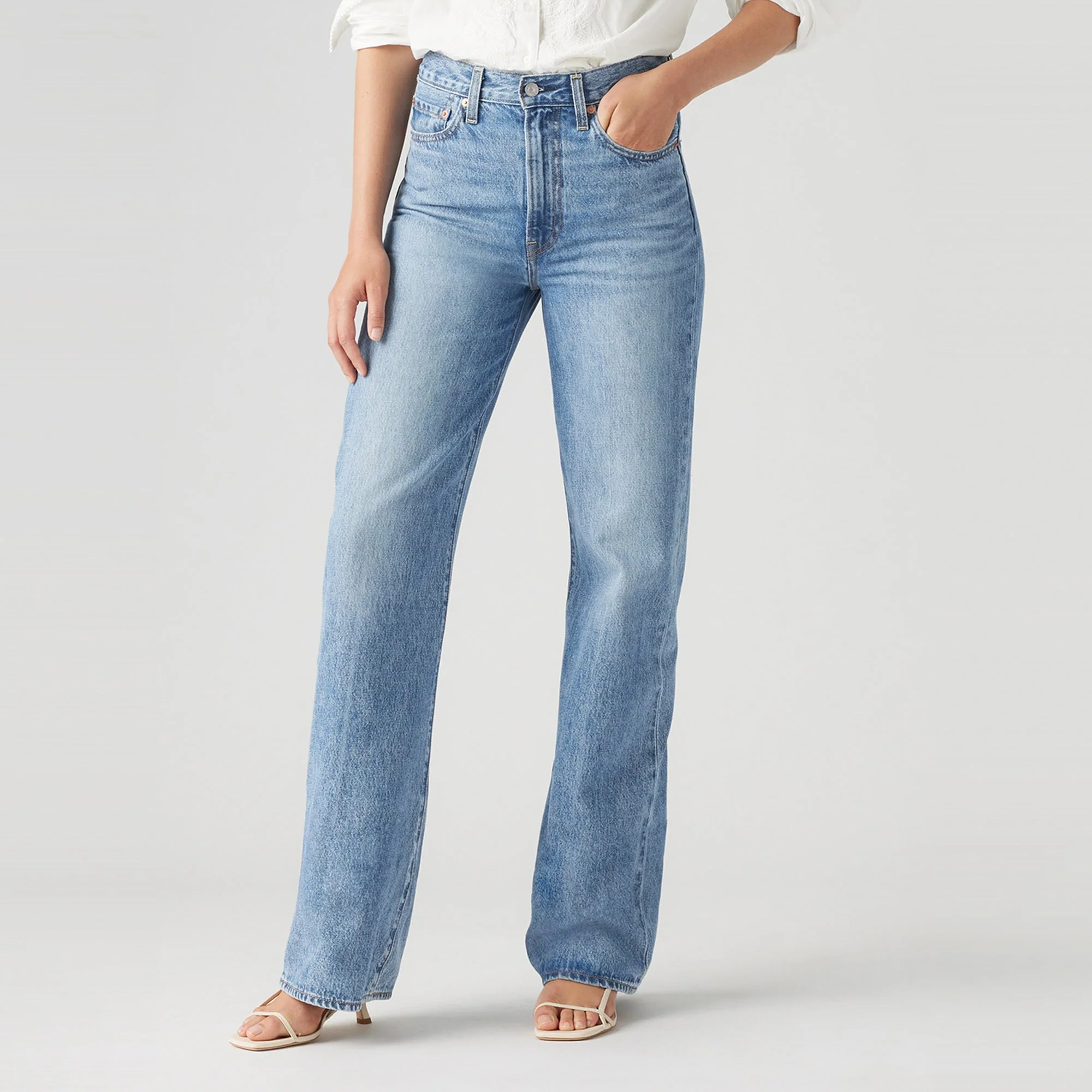 Levi's® Women's Ribcage Wide Leg Jeans - Image 6