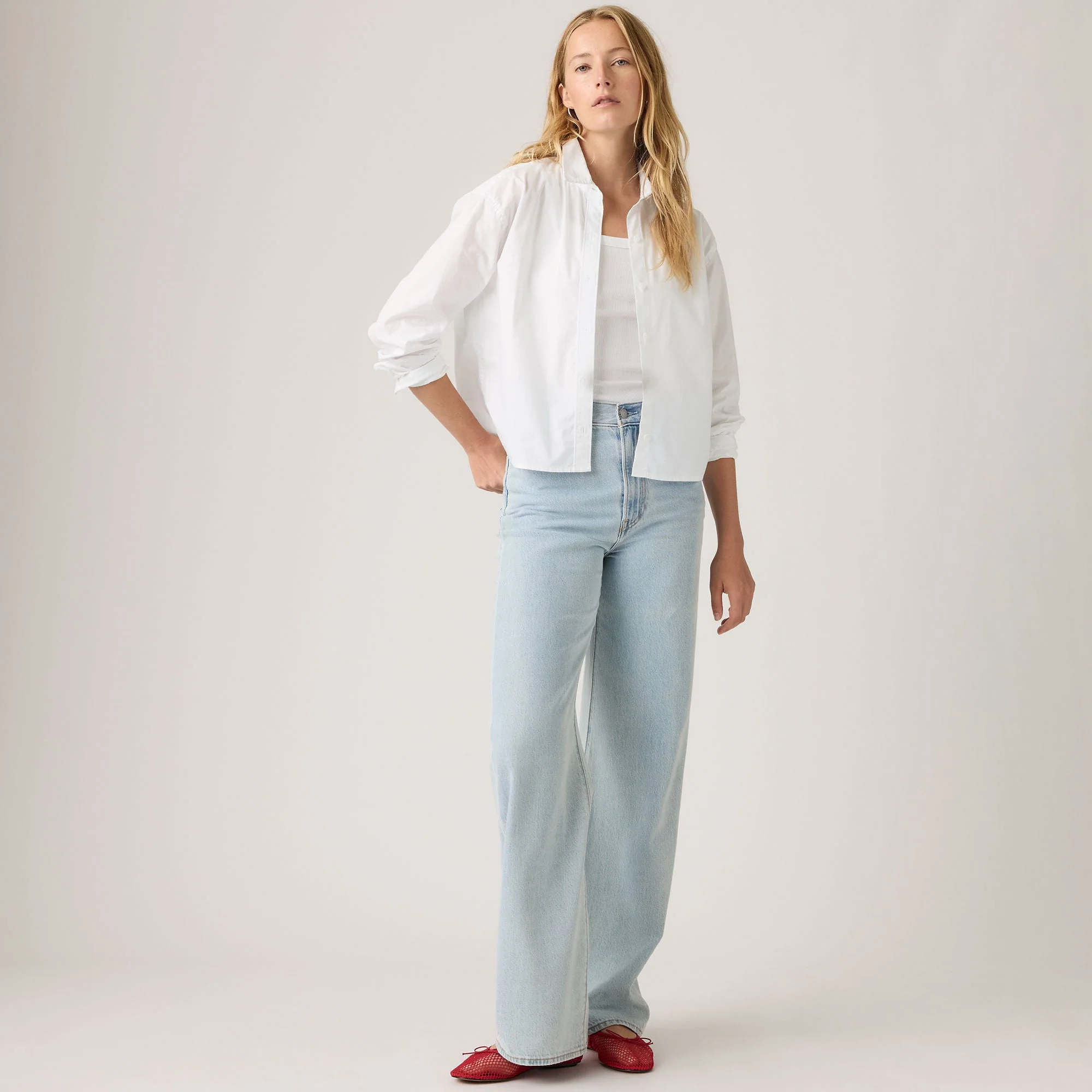 Levi's® Women's Ribcage Wide-Leg Jeans - Image 4