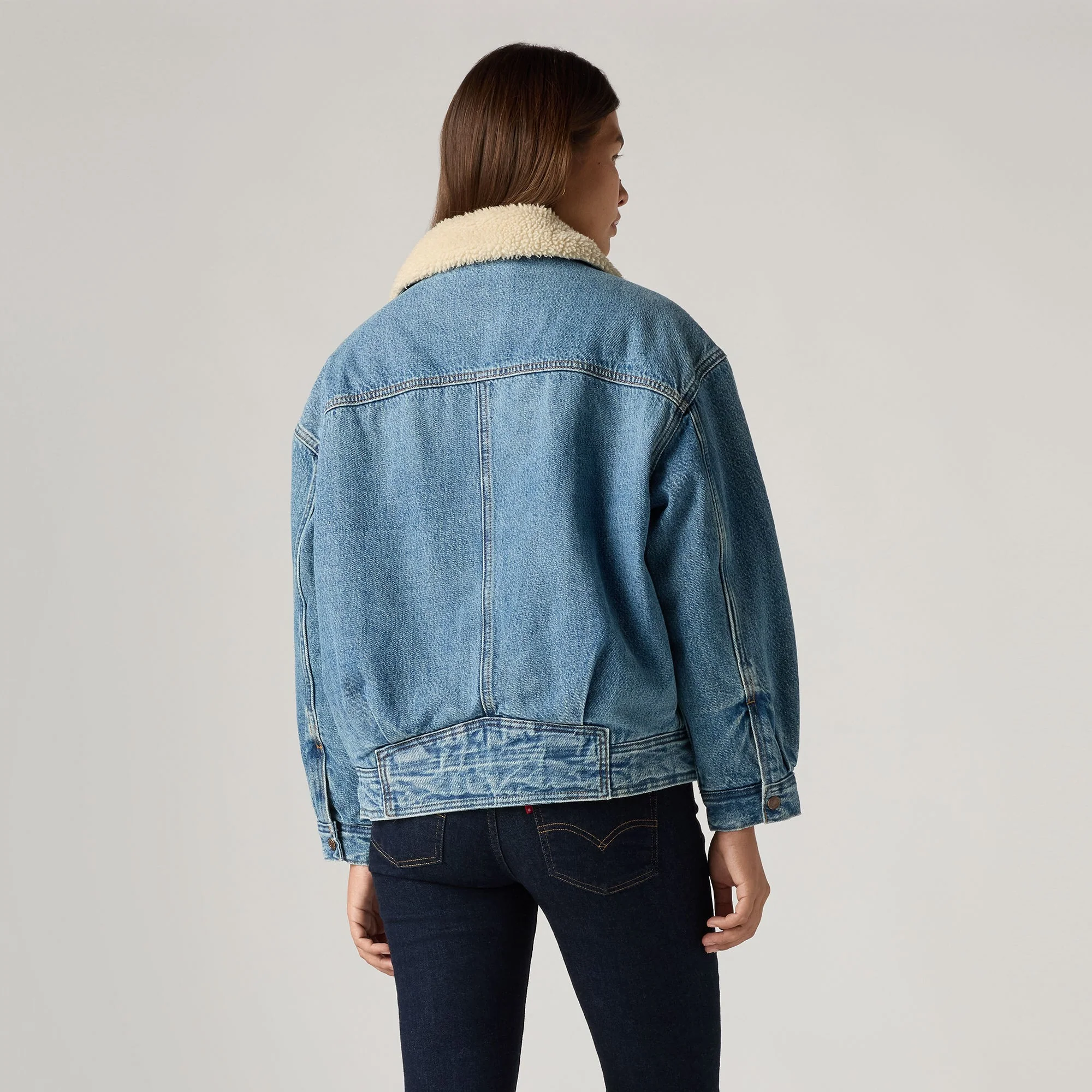Levi's® Women's Sherpa Bomber Jacket - Image 4