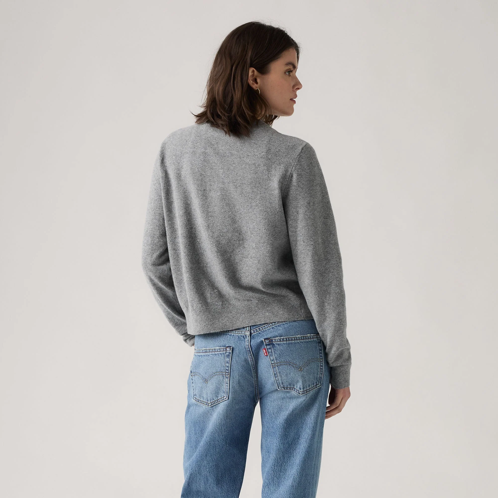 Levi's® Women's Supersoft Crewneck Cardigan - Image 3